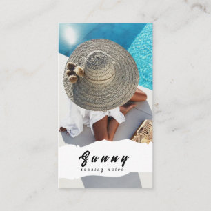 Tanning Salon Cartão de visita