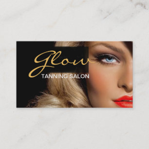 Tanning Salon Spa Cartão de visita