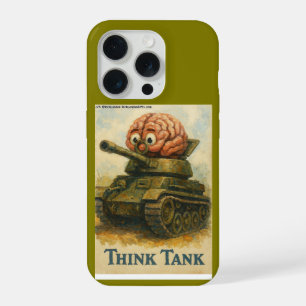 Tanque de Pensamento Design de Desenho Animado Cap