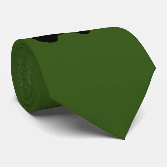 Tanque do Exército Khaki Verde, Gravata de Pescoço (Rolled)