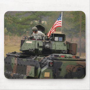 tanque militar connosco mousepad da bandeira