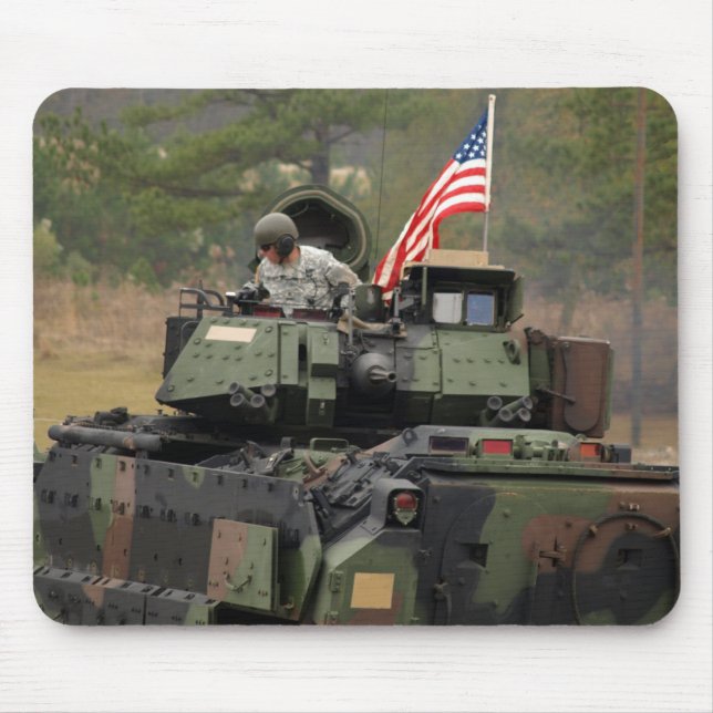 tanque militar connosco mousepad da bandeira (Frente)