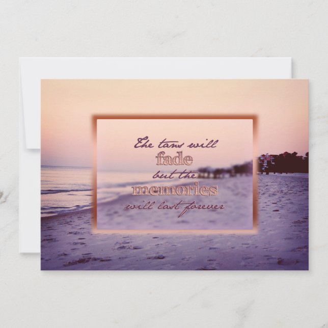 Tans Will Fade (Frente)