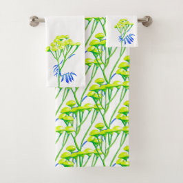 Tansy em um Conjunto de Toalhas de Banheiro