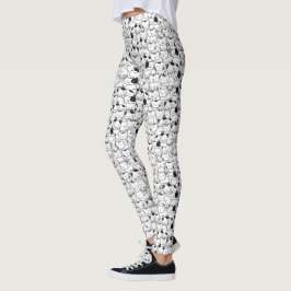 Tantos Gatos Padronizam Leggings