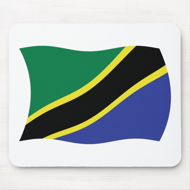 Tanzânia Bandeira Mousepad (Frente)