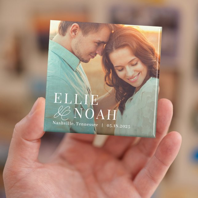 Tão Apaixonada Pela Imã salve a data De Cores Edit (Criador carregado)