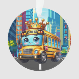 TÃO BOM Ornamento de Ônibus Escolar