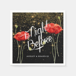 Tão Elegantes e Brilhantes Guardanapos da Noite An