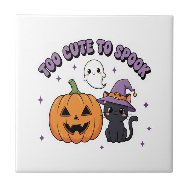 Tão Fofo para Assustar no Halloween (Frente)