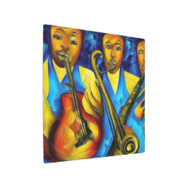 "Tão Jazzy" Metal Wall Art