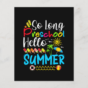 Tão Longo Verão Da Pré-Escola, Verão Passado.