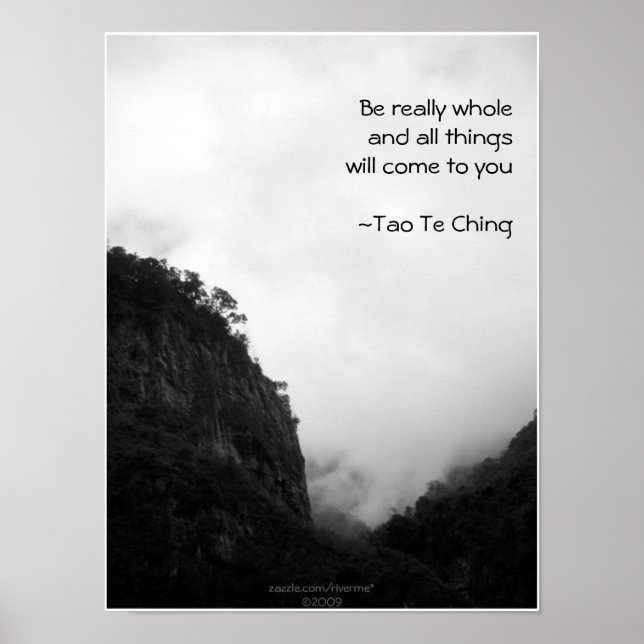 Tao Te Ching No.2/ Poster (Frente)