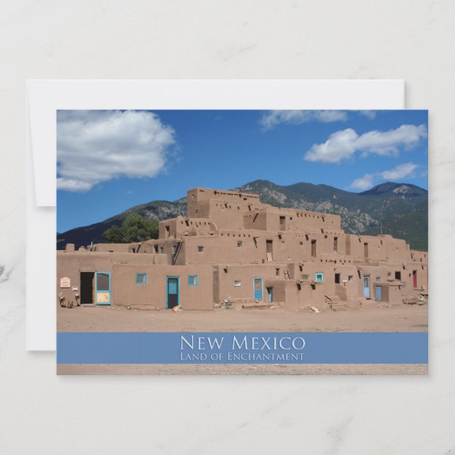 Taos Pueblo, Novo México (Frente)