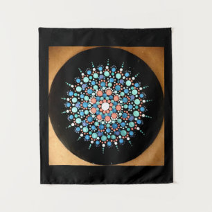 TAP 079 - Blue Shades Mandala - Tapeçaria