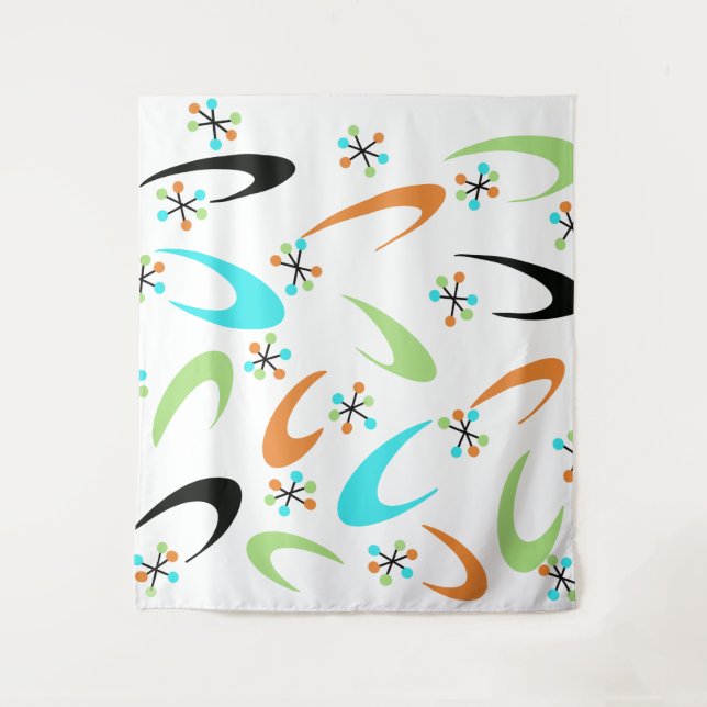 Tapeçaria Atômica do século médio (Frente)