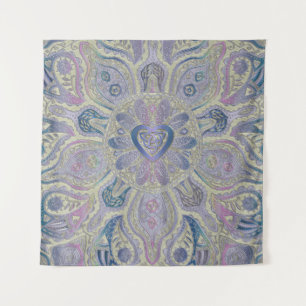 Tapeçaria celta da parede da mandala do nó do