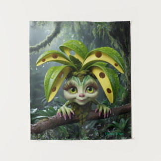 Tapeçaria com a selva