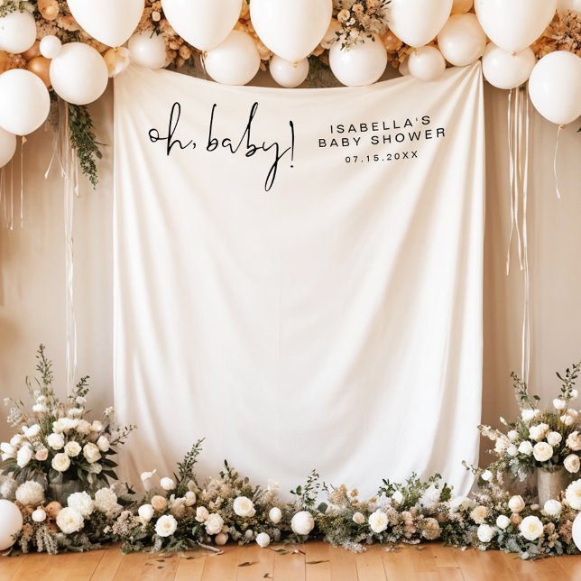 Tapeçaria com fotos mínimas de Chá de fraldas da A (Criador carregado)