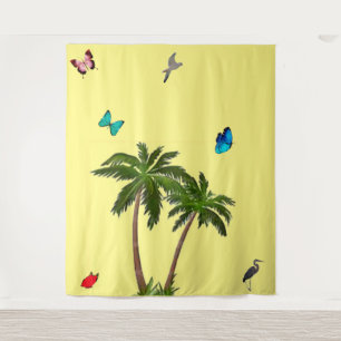 Tapeçaria com Paraíso Tropical