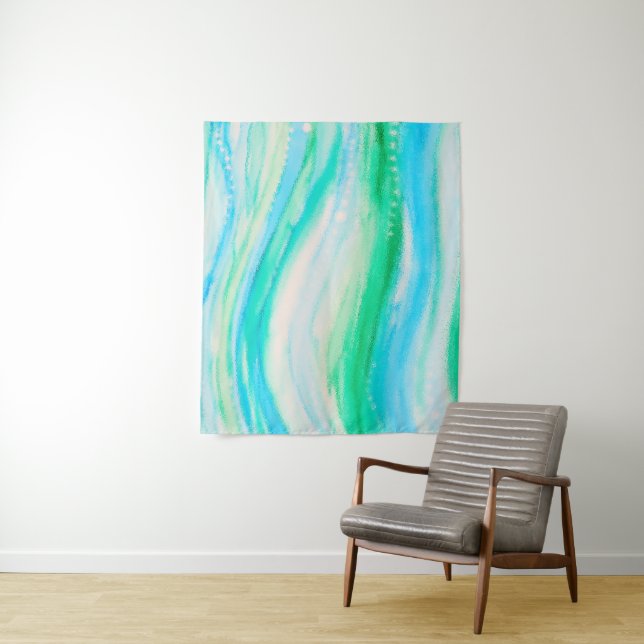 Tapeçaria com pintura a álcool (In Situ)