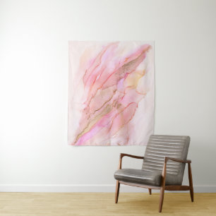 Tapeçaria com pintura a álcool