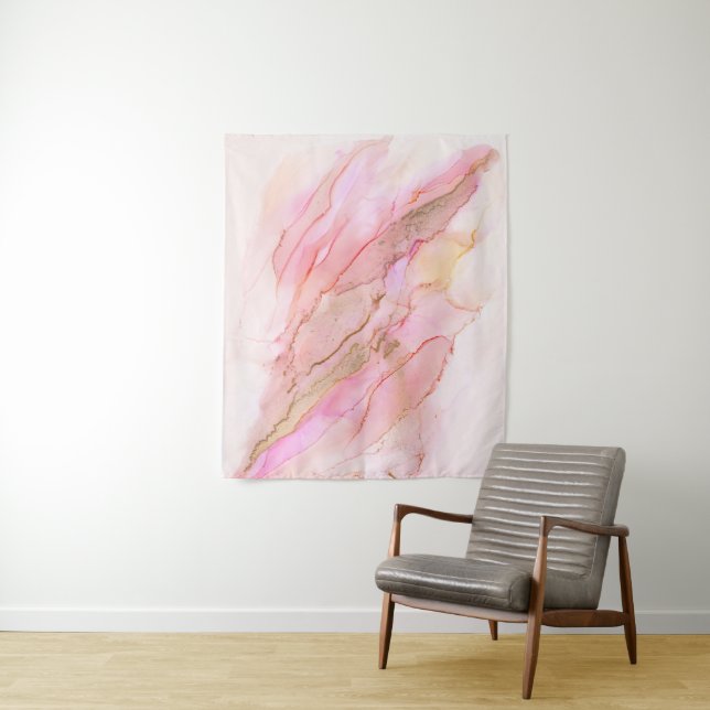 Tapeçaria com pintura a álcool (In Situ)