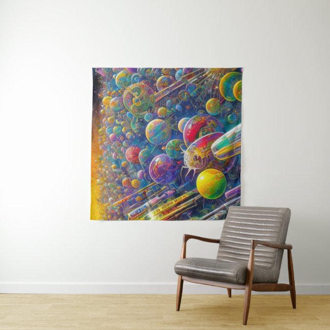 Tapeçaria da Corrida Espacial (In Situ)