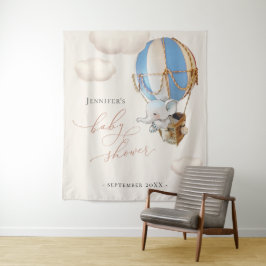 Tapeçaria das Nuvens de Balões Elefantes