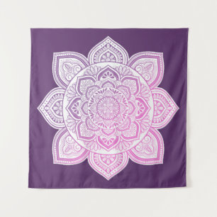 Tapeçaria de Arte Fino Rosalina Mandala