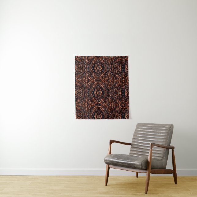 Tapeçaria de Arte Fractal Psicodélico (In Situ)