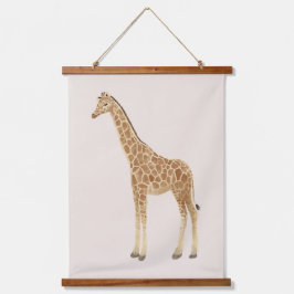Tapeçaria de Arte para Berçário de Girafa