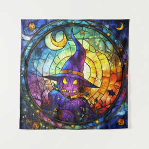 Tapeçaria de Arte Steampunk de Vidro Sancado