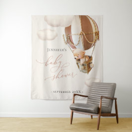 Tapeçaria de Balões de Urso Neutro em Gênero