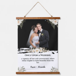Tapeçaria de Casamento com Nome Personalizado em F