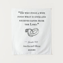 Tapeçaria de Casamento Personalizado