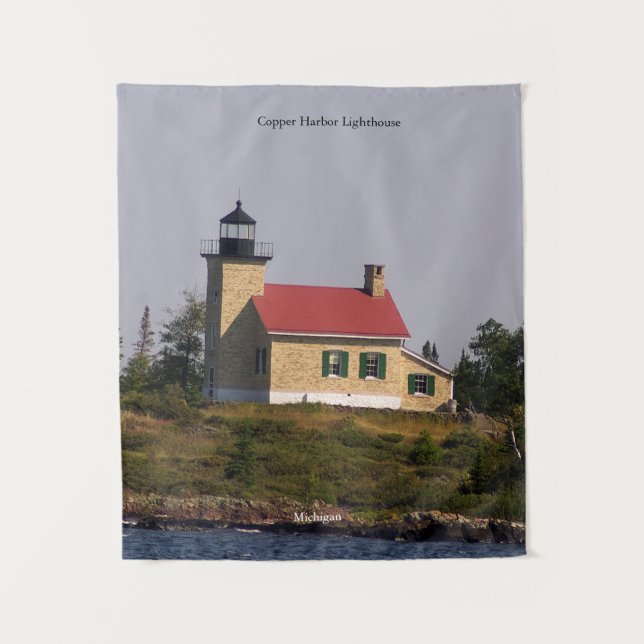 tapeçaria de cobertura de cobre Harbor (Frente)