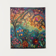 tapeçaria de decor boêmico