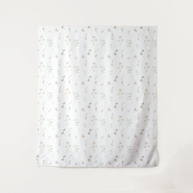 Tapeçaria de Fundo com Flores Silvestres Caprichos (Frente)