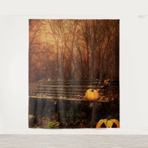 Tapeçaria de Fundo de Foto de Halloween