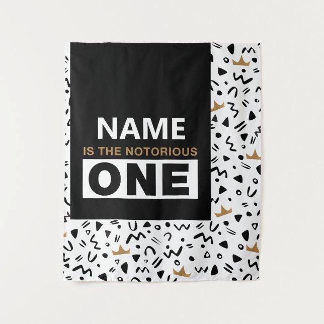 Tapeçaria de fundo para foto de aniversário do Big (Frente)