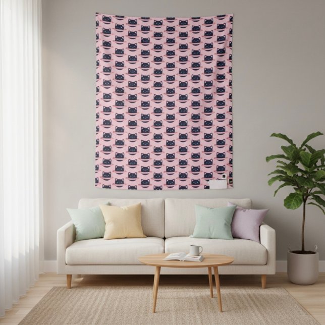 Tapeçaria de Gato Planeta (Criador carregado)