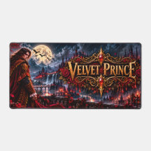 Tapeçaria de mesa Velvet Prince Gothic Vampire Fan