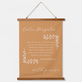 Tapeçaria de Muro de Madeira com Escritura Automát