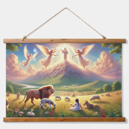 Tapeçaria de Muro Russo de Madeira Derrubada de Zi