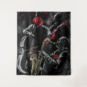 Tapeçaria de Música Jazz