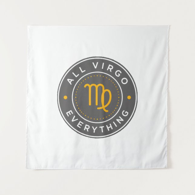 Tapeçaria de Parede com Logotipo Oficial All Virgo (Frente)