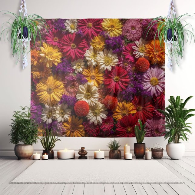 Tapeçaria de Parede de Flor Elegante Fundo (Criador carregado)