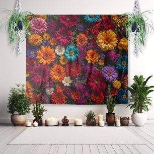 Tapeçaria de Parede de Flor Moderna Fundo