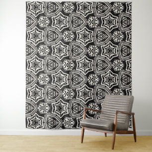 Tapeçaria de Parede de Luxo Arte em Tecido Xadre
